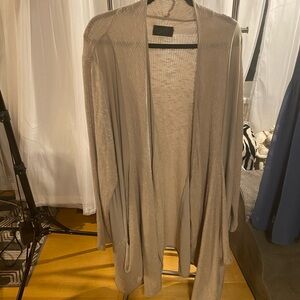 Sympli Light Beige Women's Cardigan